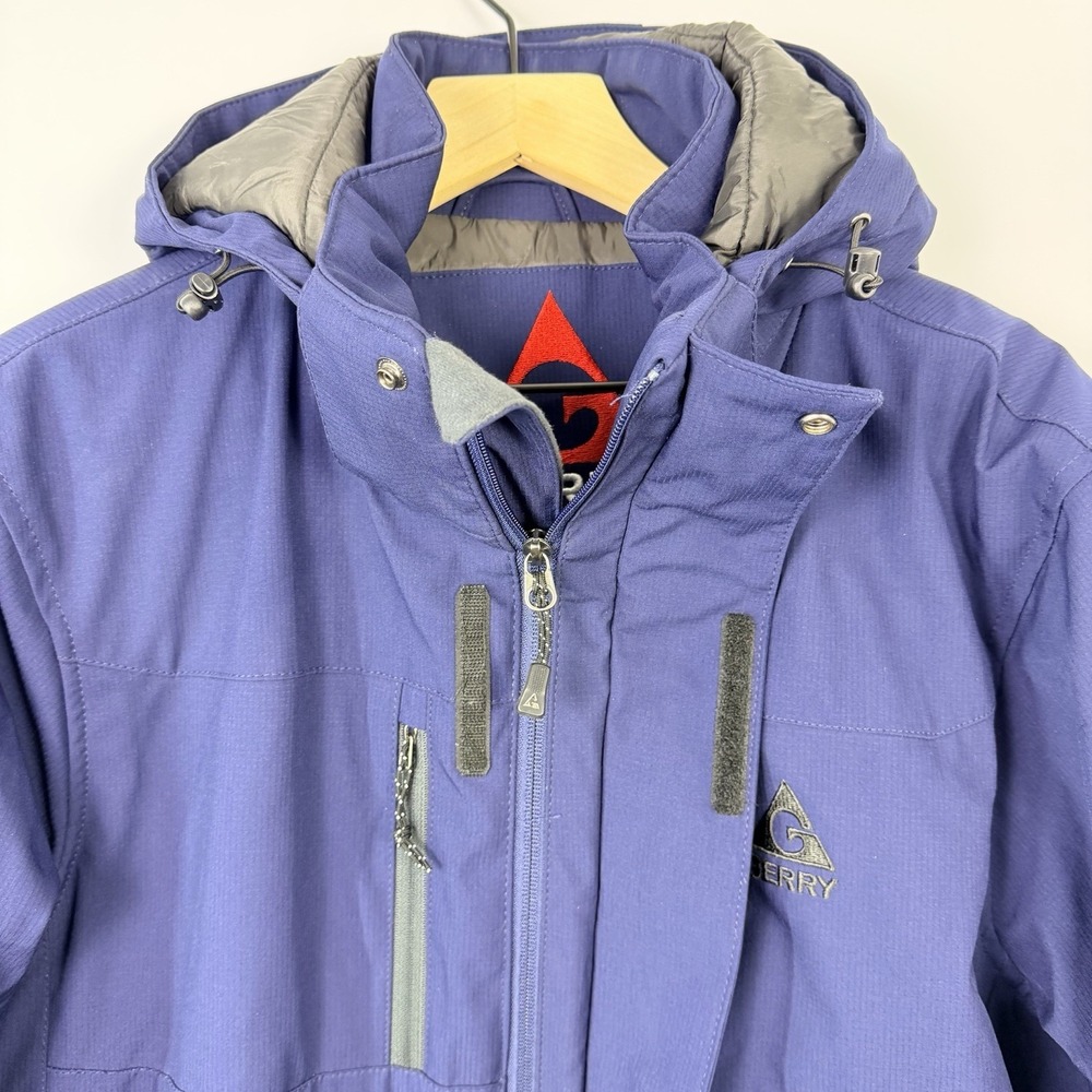 Gerry Hooded Insulated Winter Jacket Blue‎ Mens XL Outdoor Coat - Picture 3 of 14